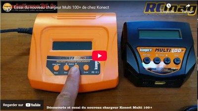Vidéo Essai du nouveau chargeur Multi 100+ de chez Konect.