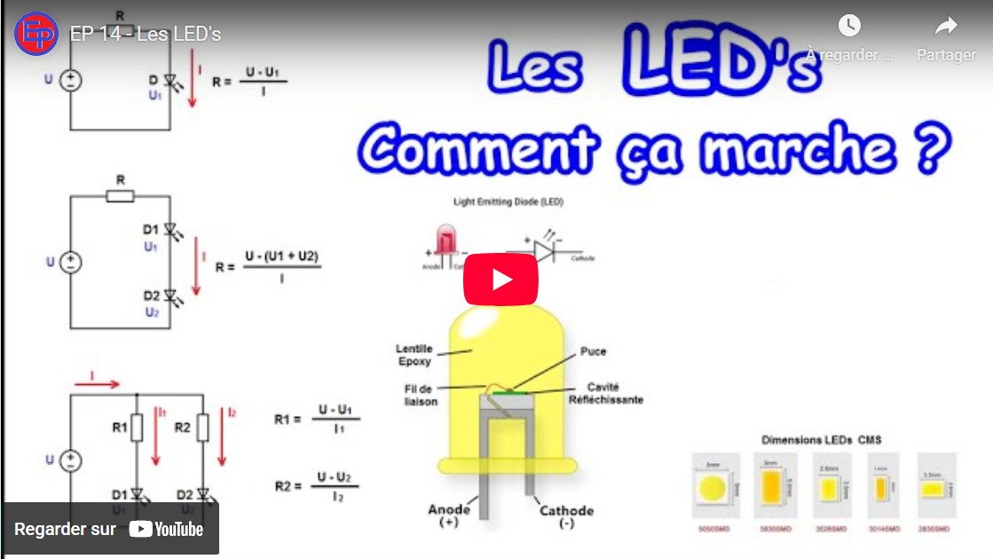 Les LED's