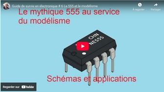 Le 555 et le modélisme