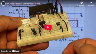 NE 555 différentes manières de l'utiliser