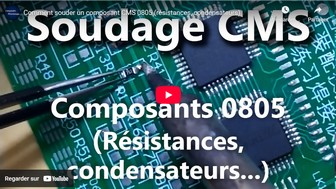 Comment souder un composant CMS