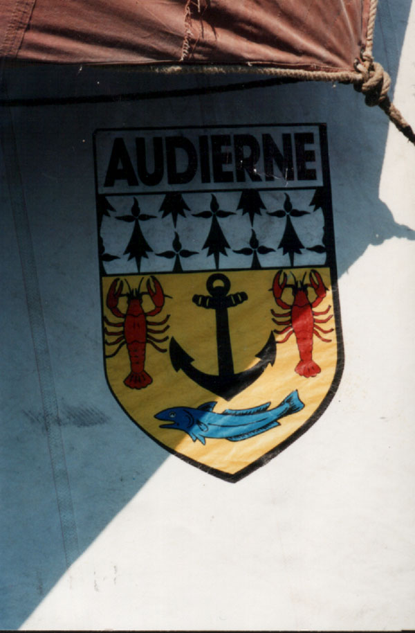 L'ECUSSON DE LA VILLE D'AUDIERNE