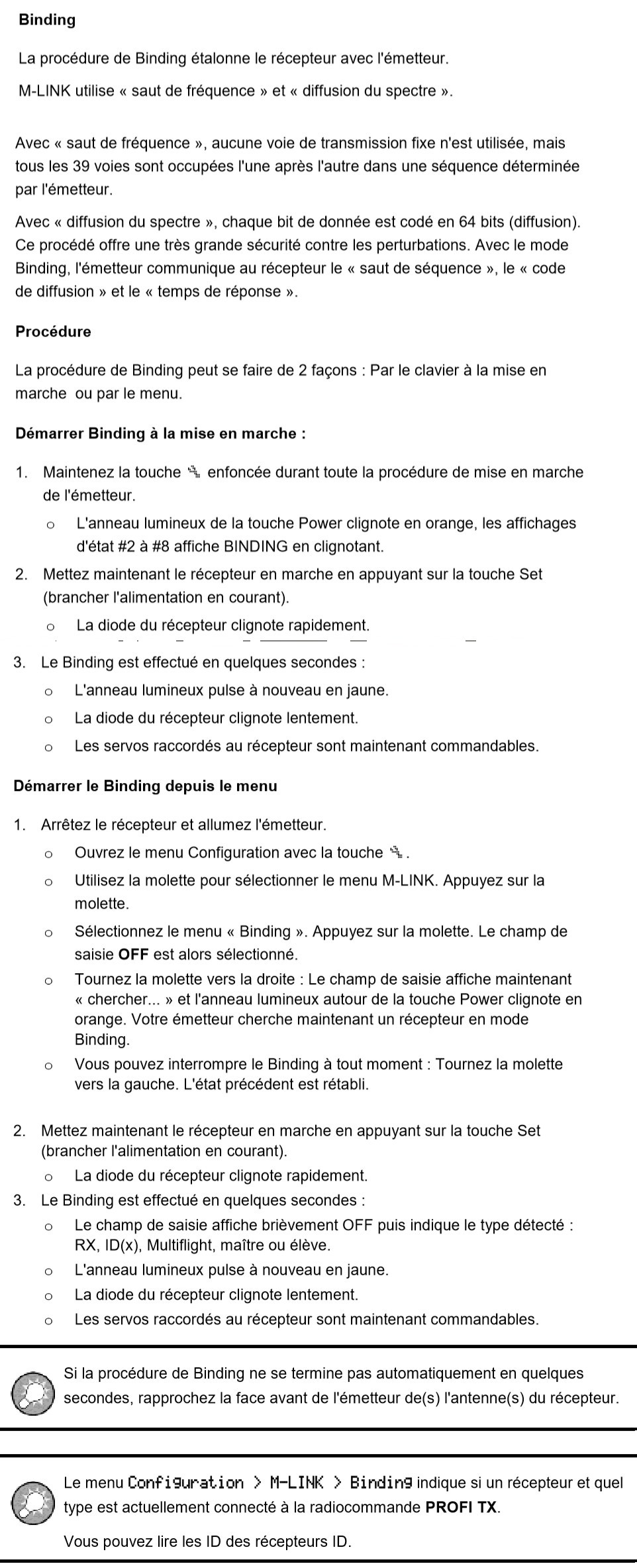 Méthode d'appairage