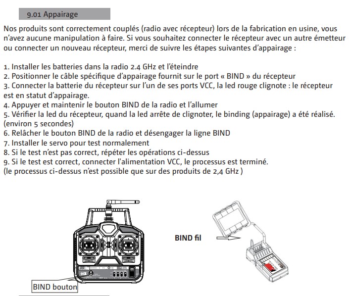 Méthode d'appairage