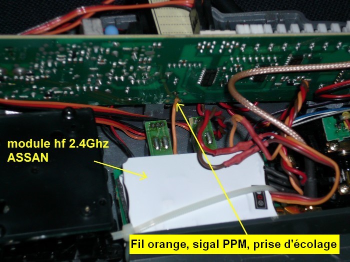 Récupération signal PPM sur circuit