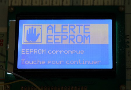 alerte EEPROM
