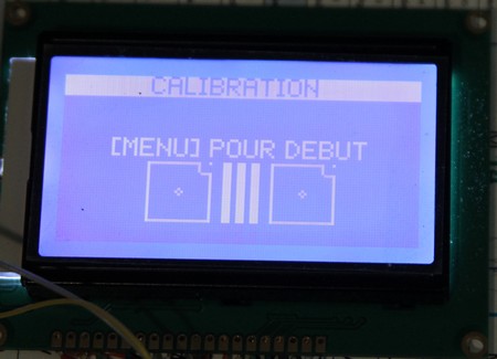 calibration des joysticks et des potards