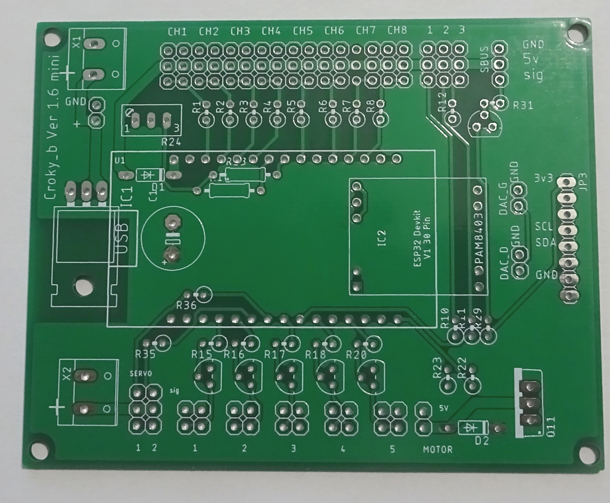 PCB carte MINI fabriqué par JLCPCB