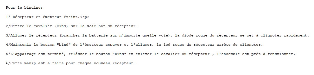 Méthode d'appairage