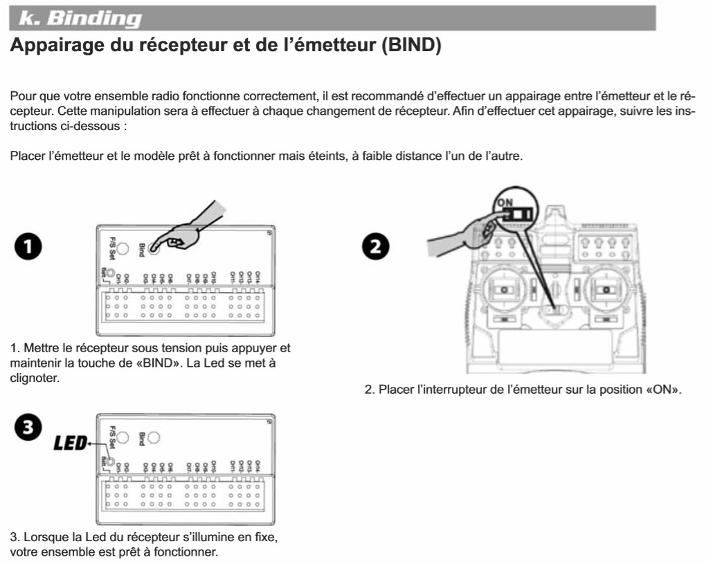 Méthode d'appairage