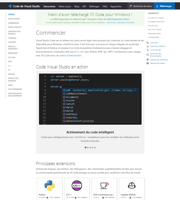 page site visual studio