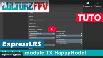 Tuto - Flasher son module TX ExpressLRS.