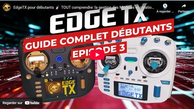 EdgeTX pour débutants 📡 TOUT comprendre du menu Modèle et la création d'un modèle🎮