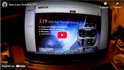 Mise à jour Radiolink AT9.