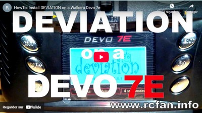 HowTo: Install DEVIATION on a Walkera Devo 7e