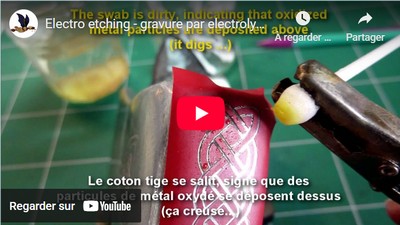 gravure par electrolyse: