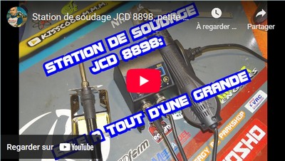 Station de soudage JCD 8898, petite et efficace: